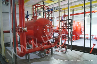 Corporation Uraltechnostroy manufactured a pump station for Rosneft 