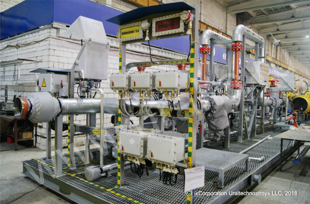 Oil metering unit for  «Arktikgaz» OJSC
